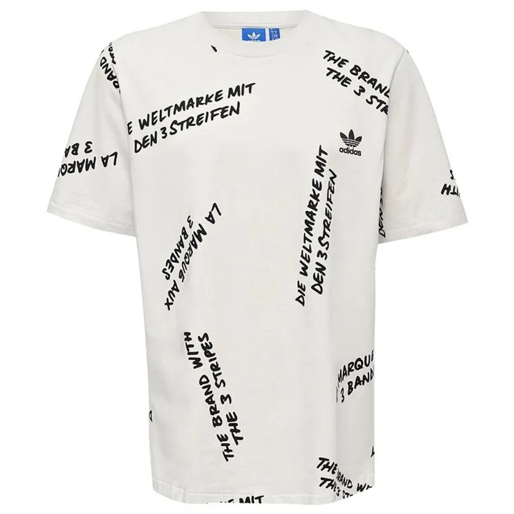 Adidas Originals NYC Graffiti AOP T-shirt - Men’s size L